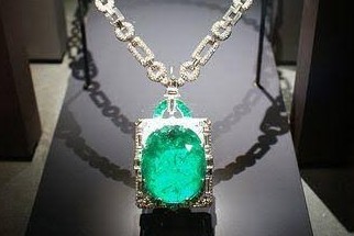 Russian and Brazilian emeralds