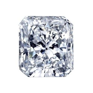 1.15ct H SI2 radiant cut diamond/