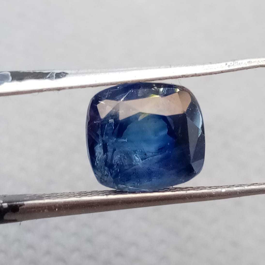 5.06ct royal blue cushion shape Ceylon sapphire