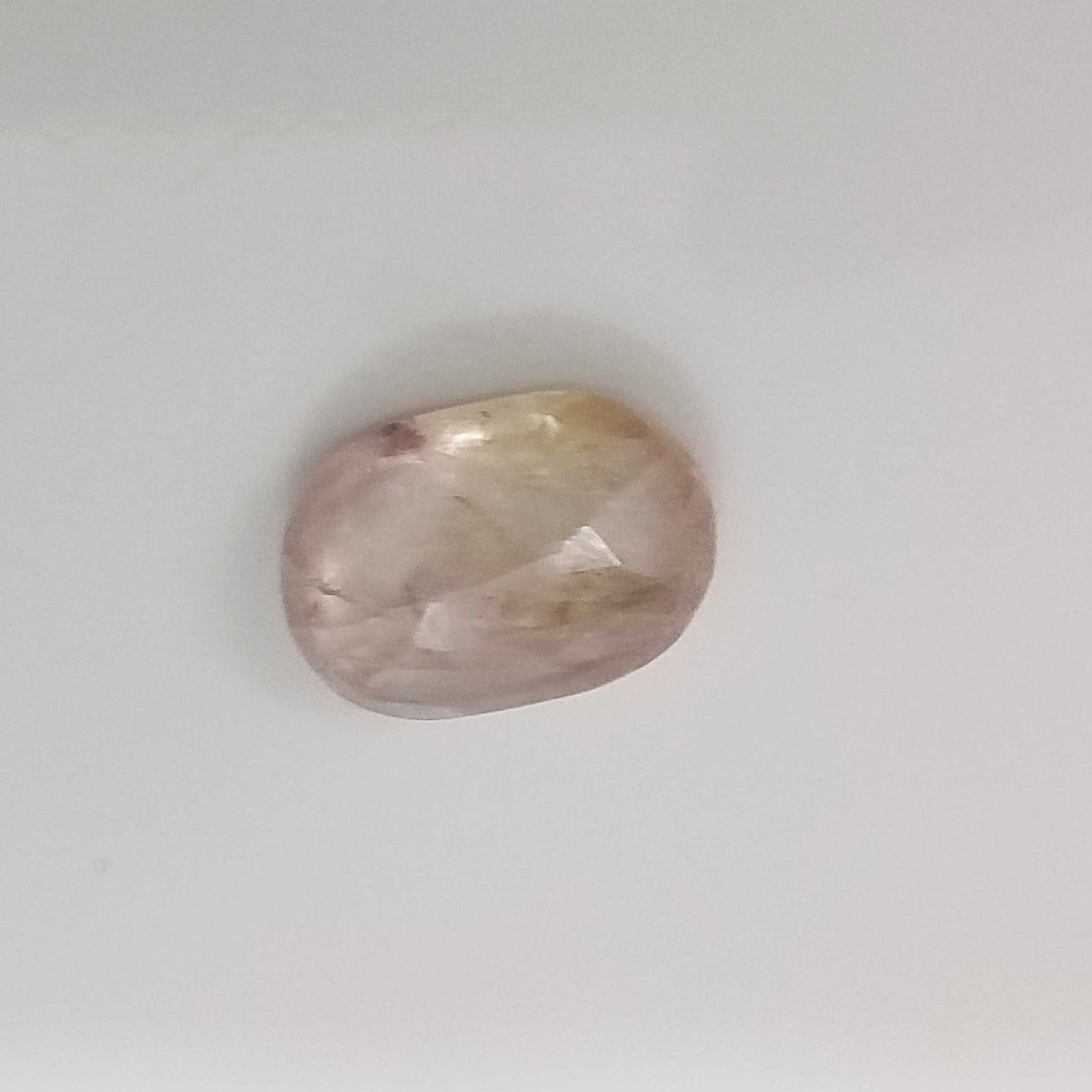 5.83ct IGI certified padparadscha sapphire oval cut unheated gemstone 