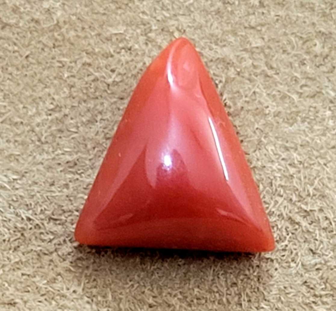 4.13ct (4.50 ratti) natural red coral stone