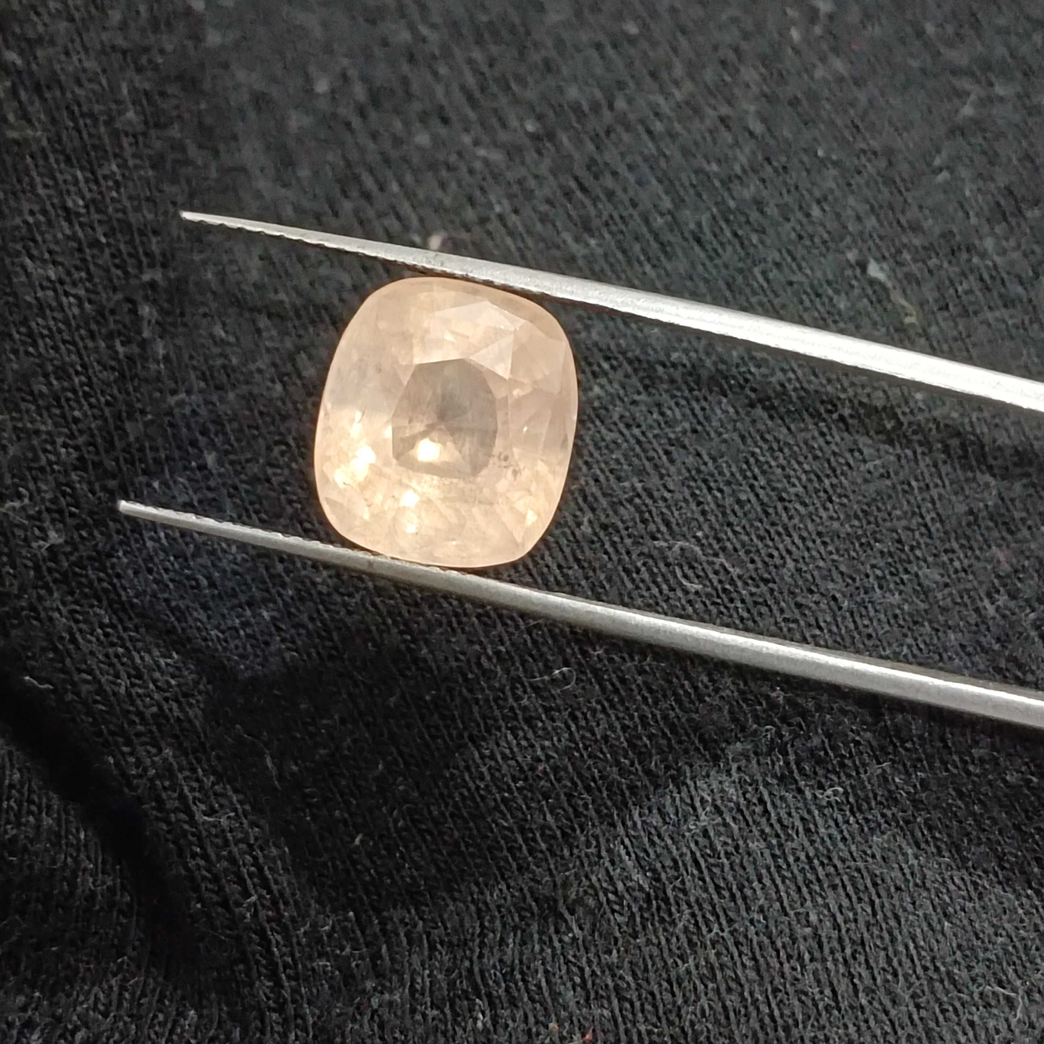 8.41cts AGR certified pinkish orange unheated Ceylon padparadscha sapphire 