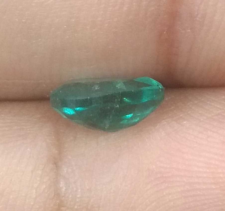 1.30ct GSI USA Certified Excellent luster Natural Zambian Emerald 