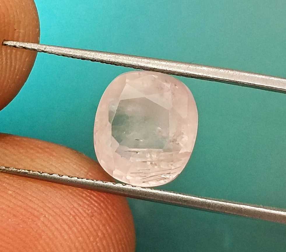 5.45ct Padparadscha sapphire untreated loose gemstone Sri Lanka origin 