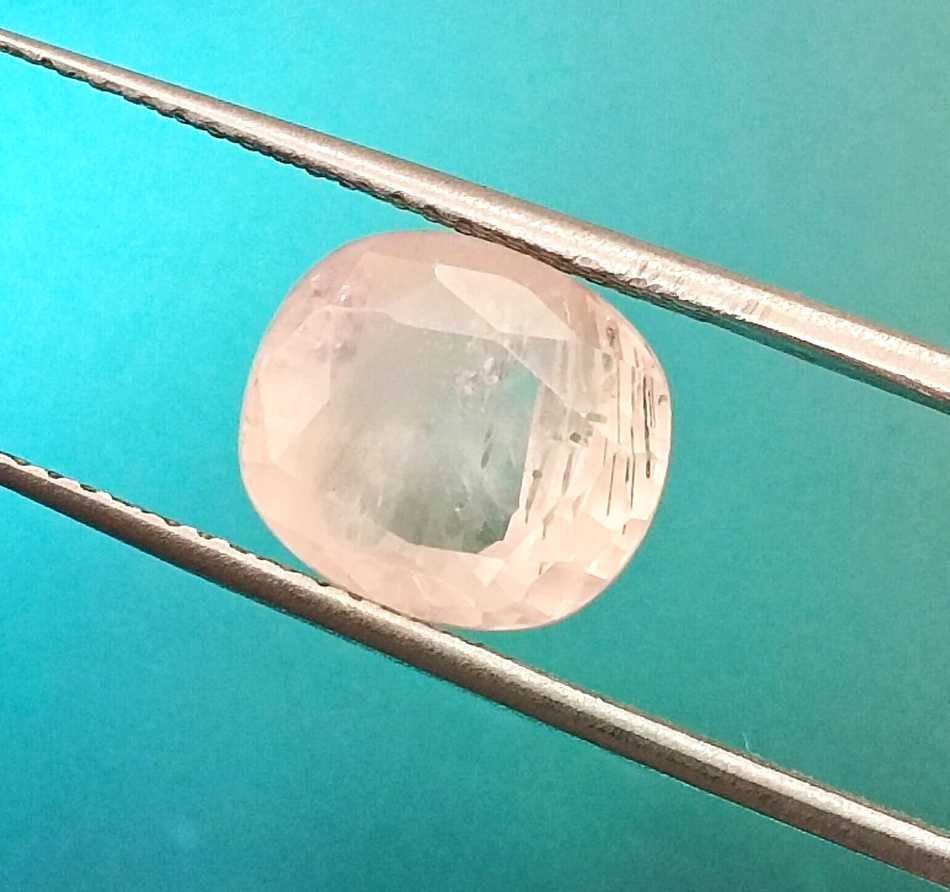 5.45ct Padparadscha sapphire untreated loose gemstone Sri Lanka origin 