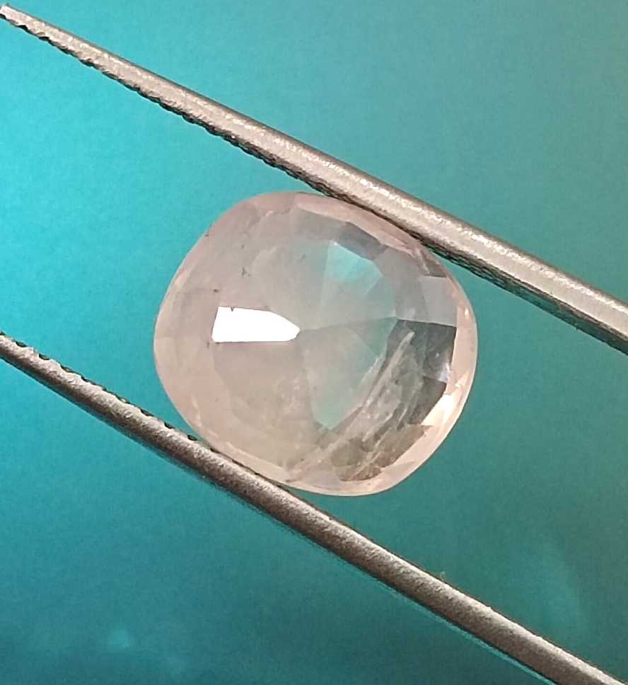 5.45ct Padparadscha sapphire untreated loose gemstone Sri Lanka origin 