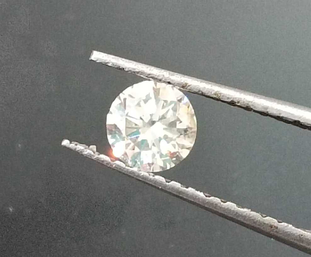 0.34ct G SI3 White diamond natural round brilliant cut loose stone 