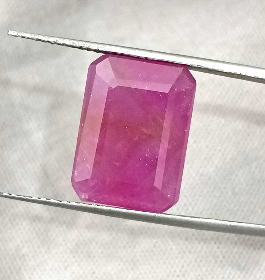 Big Size 10.81ct Natural African ruby untreated loose gemstone 