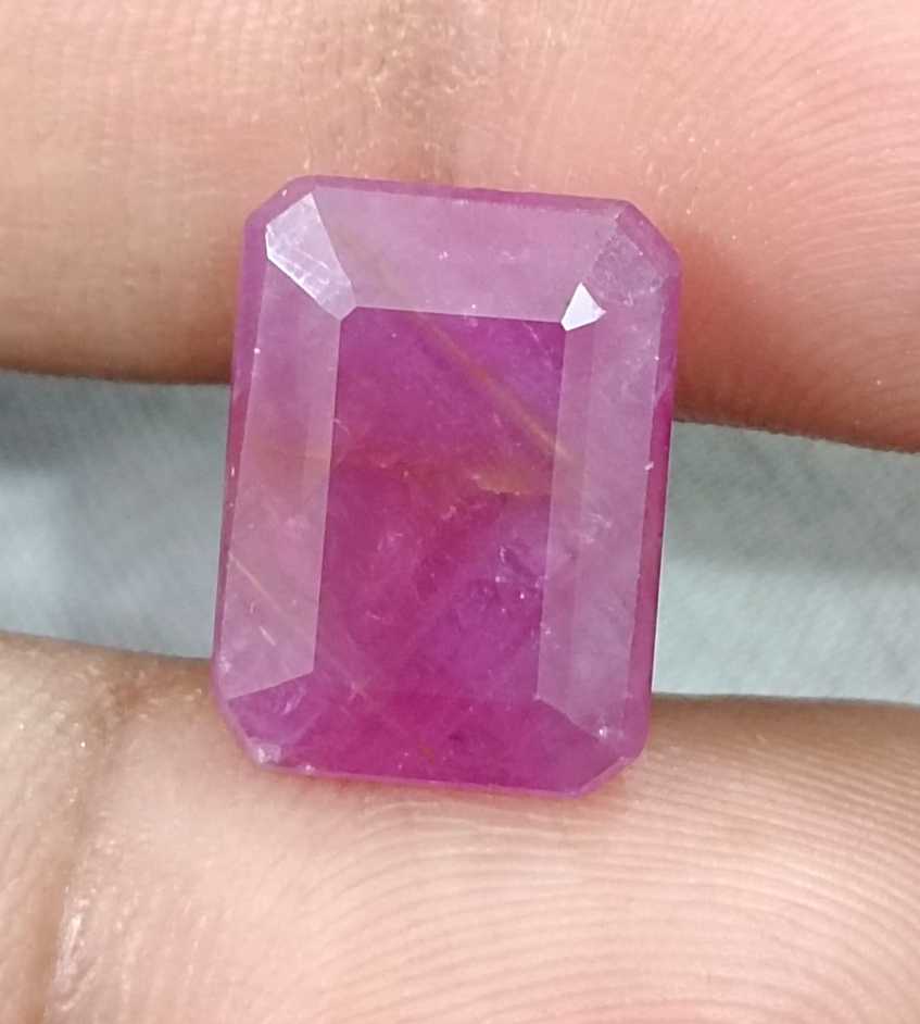 Big Size 10.81ct Natural African ruby untreated loose gemstone 