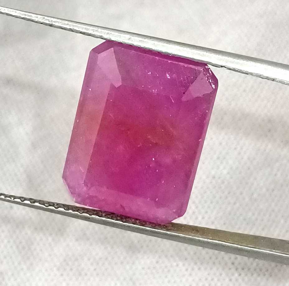 Big Size 10.81ct Natural African ruby untreated loose gemstone 