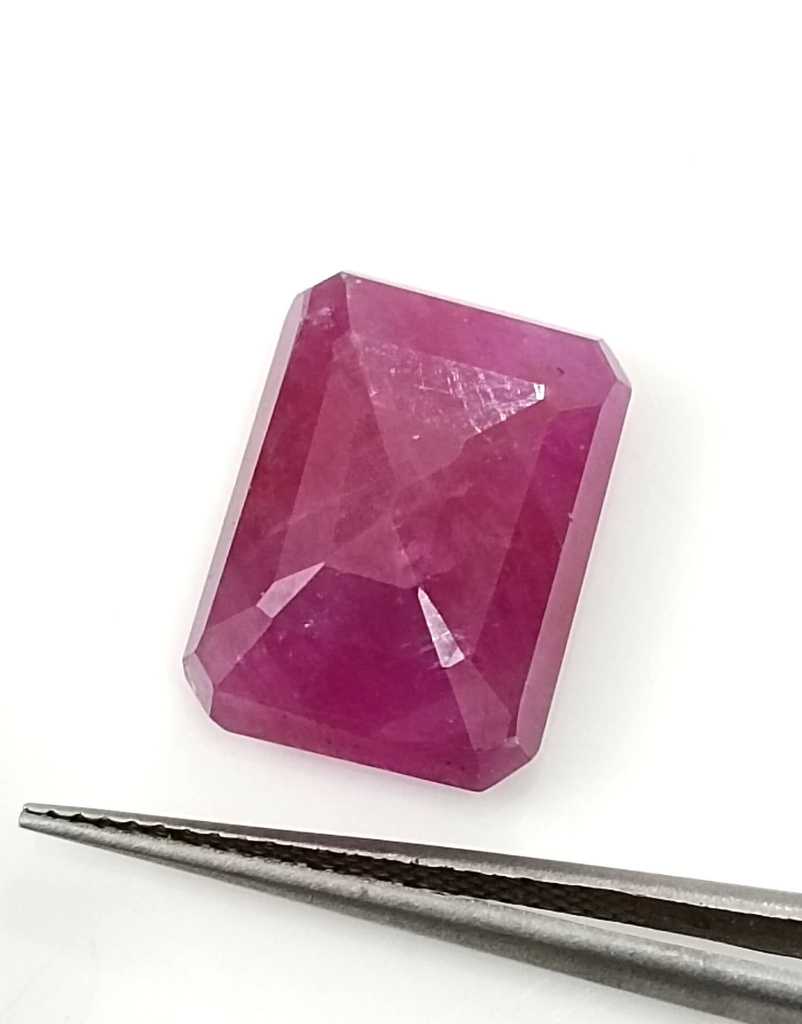 Big Size 10.81ct Natural African ruby untreated loose gemstone 