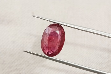 Education and buying guide for real natural Mozambique origin ruby gemstone