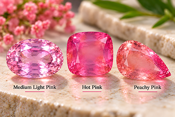 Pink sapphire